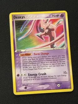 Deoxys 17/107 2005 EX Deoxys Set Pokemon Non Holo Rare MP/LP - Image 1
