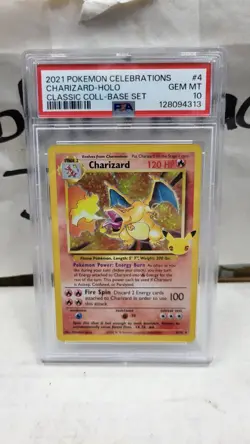 2021 CHARIZARD CELEBRATIONS 25TH CLASSIC COLLECTION BASE POKEMON PSA 10 GEM MINT - Image 2