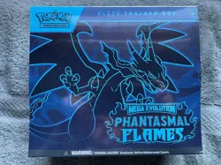 Pokemon Mega Evolution Phantasmal Flames Elite Trainer Box ETB Sealed - Image 1
