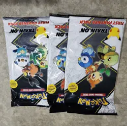 Pokemon TCG 25th Anniversary First Partner Pack Set of 3 820650809644 - Image 1