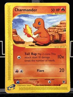 Pokemon TCG Charmander 97/165 Expedition Base Set E-Reader?? - Image 3