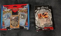 Pokemon TCG 2 Pack Blister and Kanghaskhan EX Battle Deck Factory Sealed - Image 1