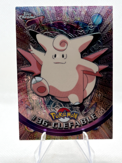 Clefable #36 Pokemon Topps Chrome - Image 1