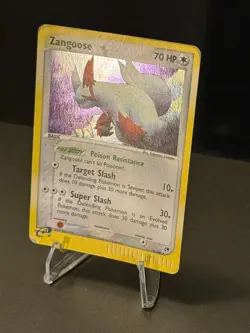 Zangoose 14/100 Holo Rare Ex Sandstorm Pokemon 6953 MP/HP - Image 2