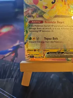 Pokemon Pikachu EX TCG Sv08: Surging Sparks Double Rare Holo Card 057/191 NM - Image 5