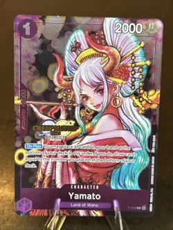 Yamato (CS 2024 Event Pack) P-046 One Piece Promotion Cards Foil - Image 1