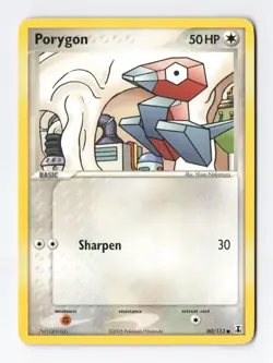 Porygon 80/113 Normal Common Delta Species Pokemon Card TCG LP - Image 1