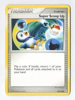 Super Scoop Up 115/130 Normal Uncommon Diamond Pearl Pokemon Card TCG LP/MP - Image 1
