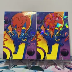 2 Cracked Ice / Heart Holos Database Sets UMBREON NonTCG POKEMON CARDS - Image 1