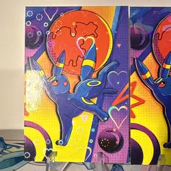 2 Cracked Ice / Heart Holos Database Sets UMBREON NonTCG POKEMON CARDS - Image 3