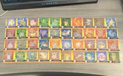 Pokemon Artbox 1999 Action Flipz Cards Premier Edition Full Set 1-40 Lenticular - Image 1