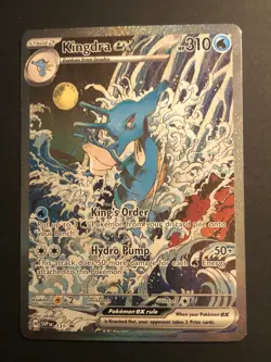 Kingdra ex 131 - Pokemon Scarlet & Violet Promo Card - NM - Image 1