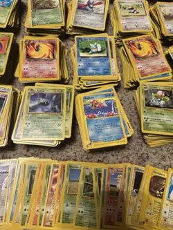 Huge Collection Bulk Lot of 3000 Pokemon Cards Vintage 1999 WOTC Base Fossil Etc - Image 5