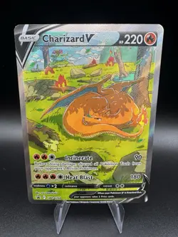 Charizard V SWSH260 Pokemon TCG Sword & Shield Black Star Promo Card Near Mint - Image 1