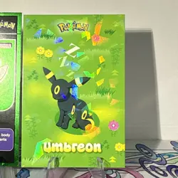 2 Cracked Ice Holos Different Database Sets UMBREON Non-TCG POKEMON CARDS - Image 5