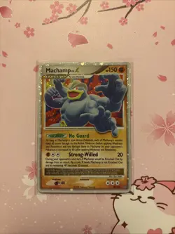 Pokemon TCG Machamp LV.X Holo Rare Card Stormfront 98/100 - Image 1