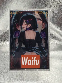 A6 Size Siwen Wave 3 Kurumi Tokisaki Date A Live Anime Waifu Hentai Card Ask4Pic - Image 1