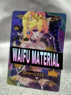Princess Peach Super Mario Goddess Story Anime Waifu Card Swimsuit Foil Card - Image 1