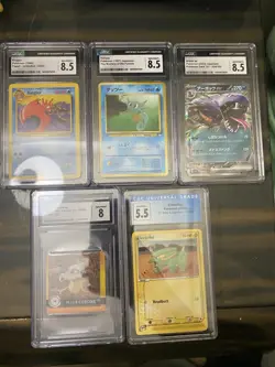 Pokemon Graded Cards CGC Lot Of 10 - Image 2