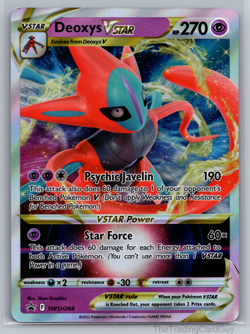 Deoxys VSTAR SWSH268 SWSH: Sword & Shield Promo Cards Holo NM - Image 1