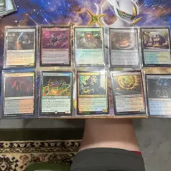 Magic The Gathering Spider-Man Marvel 10 Card Foil Lot Unplayed Mtg (3) Rhino - Image 1