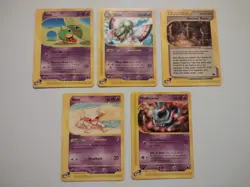 Pokemon Trading Card Game eCard Skyridge Psychic Theme Lot Near Mint TCG NM - Image 1