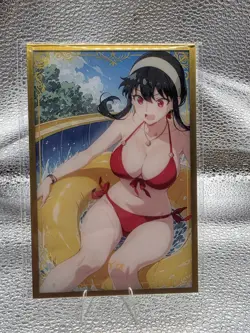 A6 Size Siwen Wave 3 Yor Forger SpyxFamily Manga Anime Waifu Hentai Card - Image 1