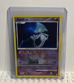 Azelf 19/146 Legends Awakened Crosshatch Pokemon League Promo Card - Image 1