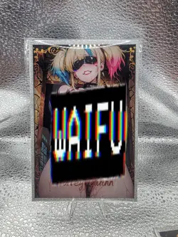 A6 Size Siwen Wave 3 Harley Quinn Suicide Squad Anime Waifu Hentai Card Ask4Pics - Image 1