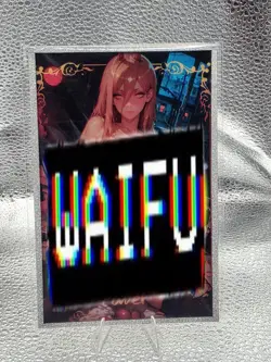 A6 Size Siwen Wave 3 Power Chainsaw Man Anime Waifu Hentai Card Ask4Pics - Image 1