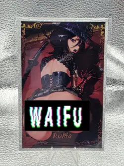 A6 Size Siwen Wave 3 Rukia Bleach Manga Anime Waifu Hentai Card - Image 1