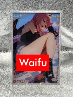 A6 Size Siwen Wave 3 Zero Two Darling In The Franxx Anime Waifu Hentai Card - Image 1