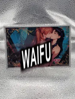 A6 Size Siwen Wave 3 Asuka & Misato Evangelion Anime Waifu Hentai Card Ask4Pics - Image 1
