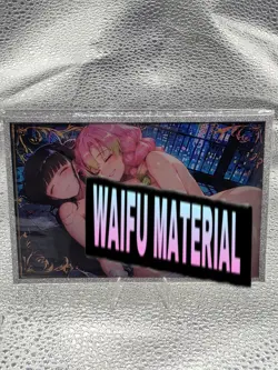 A6 Size Siwen Wave 3 Mitsuri & Shinobu Demon Slayer Anime Waifu Hentai Card - Image 1