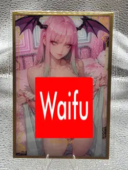 A6 Size Siwen Wave 3 Morrigan Darkstalkers Manga Anime Waifu Hentai Card - Image 1