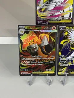 Lot of 3 Full Art MEGA Pokemon TCG Cards, English, Holo NM 🔥 - Image 2