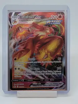 Blaziken Vmax 021/198 Chilling Reign NM Full Art Ultra Rare Pokemon Card - Image 1