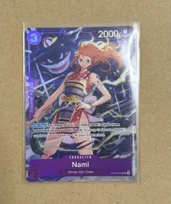 One Piece TCG OP09-070 Nami Gengar Promo Alt Art Premium Card Selection Vol 4 #3 - Image 1