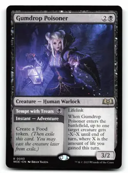 Gumdrop Poisoner // Tempt with Treats #93 Wilds of Eldraine - Image 1