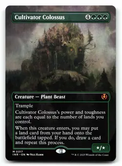 Cultivator Colossus Borderless #317 Innistrad Remastered - Image 1