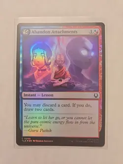 Abandon Attachments (Foil) - Avatar - NM - Common - Instant Lesson - MTG - Image 1