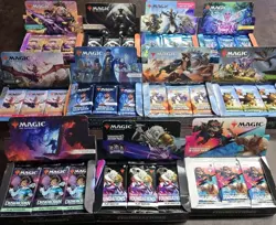 MTG Bloomburrow + Foundations, [x30] Play Booster Lot - [x15 For Each Set] - Image 3