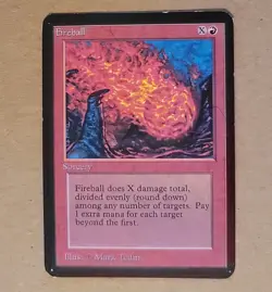 MTG - Magic the Gathering - Alpha Fireball - LP - Image 1