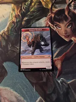 MTG - Kamigawa: Neon Dynasty - Goblin Shaman - Token 008 - Image 1