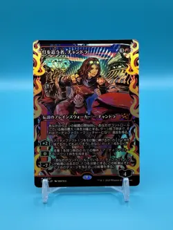 Chandra, Spark Hunter (Showcase) - Japanese - Aetherdrift (DFT) - FOIL - NM - Image 1