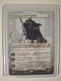 Tezzeret, Cruel Captain (Borderless) Edge of Eternities Regular mtg - Image 1