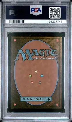 2025 MTG Gemstone Caverns Galaxy Foil PSA 10 Gem Mint 106 POP 1 Eternities Sight - Image 2