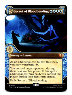 Secret of Bloodbending (Showcase) - [Avatar: The Last Airbender] MTG Magic ?? - Image 3