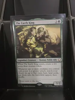 MTG Avatar R The Earth King #0172 - Image 1