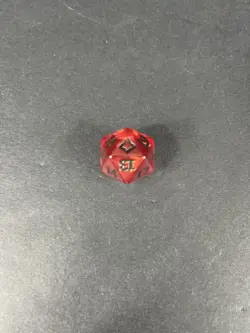 Hour of Devastation Red Spindown D20 Die Dice Life Counter MTG - Image 1
